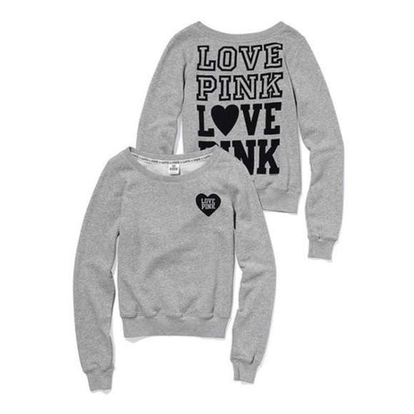 PINK Victoria's Secret Tops - Victoria’s Secret Pink Sweatshirt